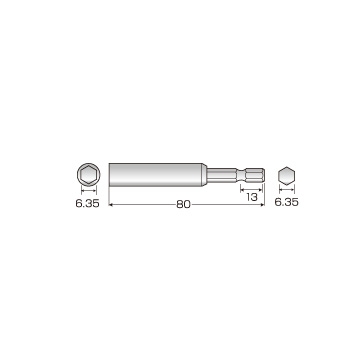 Thanh nối dài 1/4 ANEX AKL-080