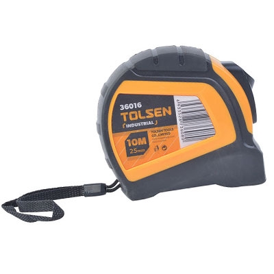 THƯỚC CUỘN TỰ ĐỘNG (CÔNG NGHIỆP) 10M*25MM TOLSEN 36016