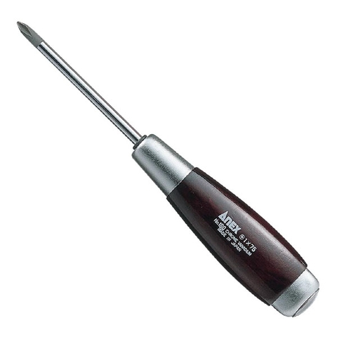 Tô vít đóng cán gỗ tam giác ANEX No.180+1x75