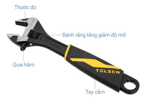 MỎ LẾT CÁN NHỰA ĐEN(CN) TOLSEN 15311