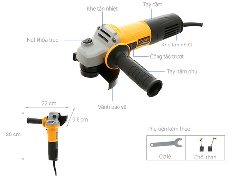 MÁY MÀI GÓC 110MM 850W TOLSEN TOLSEN 79520