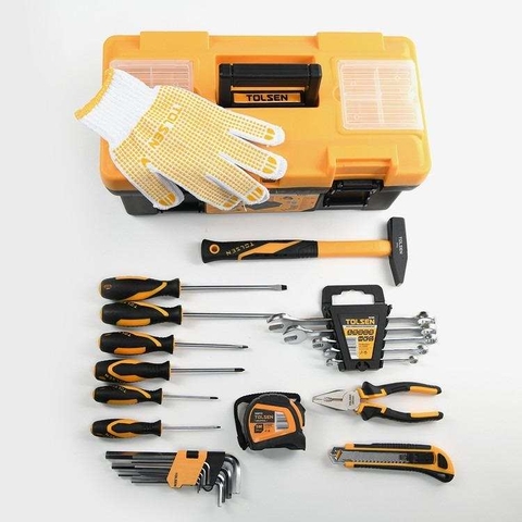 BỘ DỤNG CỤ 26 CHI TIẾT TOLSEN 85361