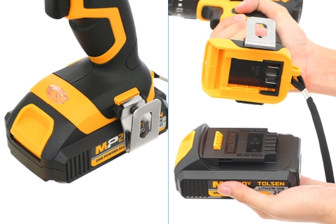 MÁY KHOAN PIN ĐỘNG LỰC 20V 13MM TOLSEN 87215