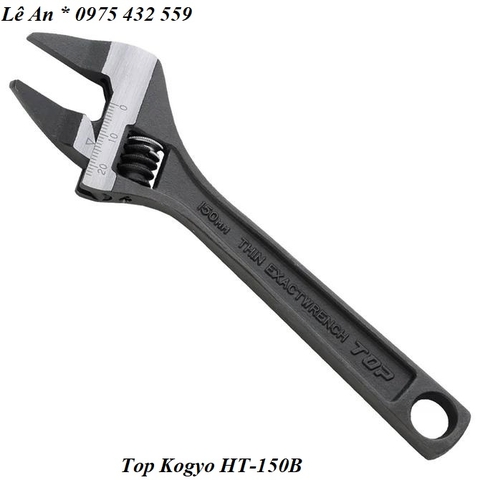 Mỏ lết thường miệng siêu mỏng TOP KOGYO HT-150B (Japan)