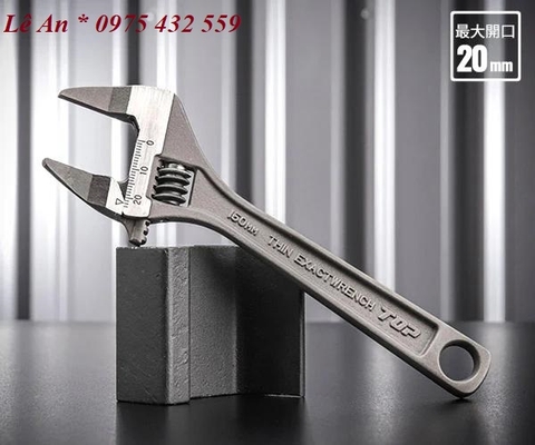 Mỏ lết thường miệng siêu mỏng TOP KOGYO HT-150B (Japan)