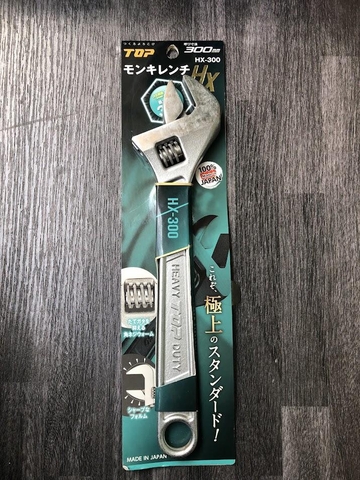 Mỏ lết thường miệng rộng TOP KOGYO HX-300 (Japan)