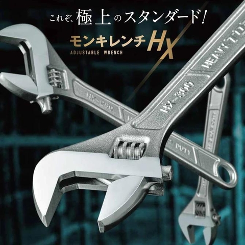 Mỏ lết thường miệng rộng TOP KOGYO HX-375 (Japan)