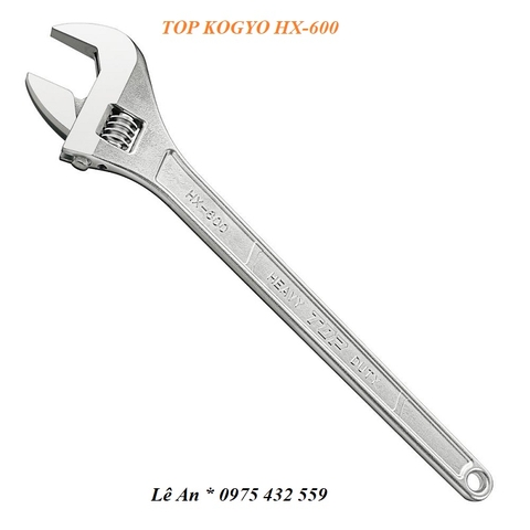 Mỏ lết thường miệng rộng TOP KOGYO HX-600 (Japan)