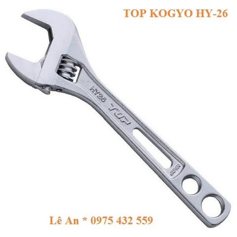 Mỏ lết miệng rộng TOP KOGYO  HY-26 (Japan)