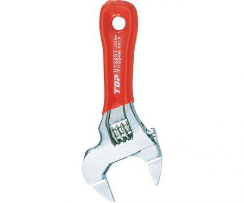 Mỏ lết mini miệng mỏngTOP KOGYO HY-26STR (Japan)