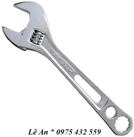 Mỏ lết miệng rộng chuôi vặn 17mm TOP KOGYO HY-30-17 (Japan)