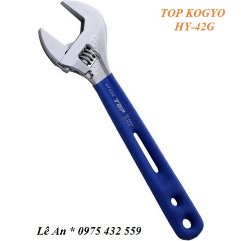 Mỏ lết miệng rộng TOP KOGYO HY-42G (Japan)