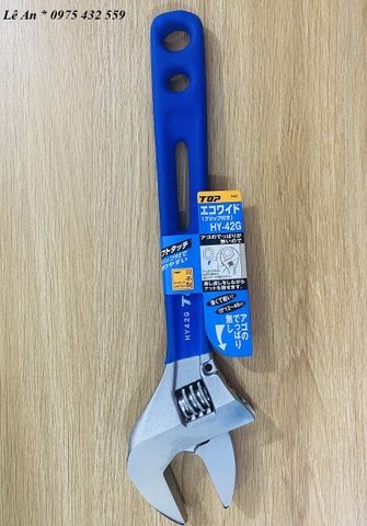 Mỏ lết miệng rộng TOP KOGYO HY-42G (Japan)