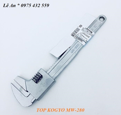Mỏ lết vặn ống không răng TOP KOGYO MW-280 (Japan)