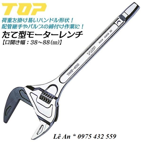 Mỏ lết vặn ống nhựa TOP KOGYO TMW-400 (Japan)