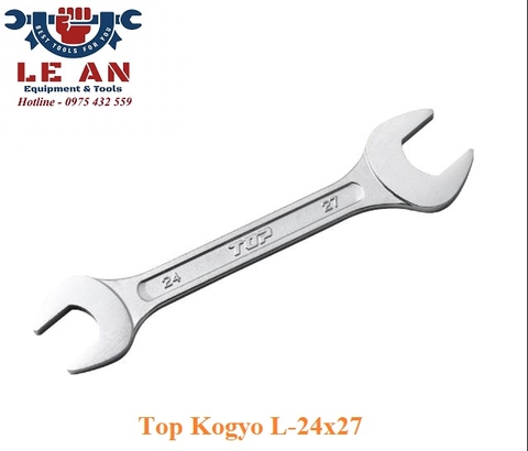 Cờ lê 2 đầu miệng TOP KOGYO L-24x27 (Japan)