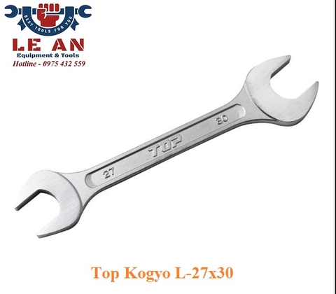 Cờ lê 2 đầu miệng TOP KOGYO L-27x30 (Japan)