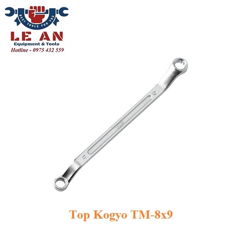 Cờ lê 2 đầu vòng TOP KOGYO TM-8x9 (Japan)