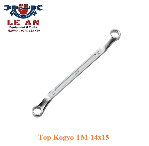 Cờ lê 2 đầu vòng TOP KOGYO TM-14x15 (Japan)