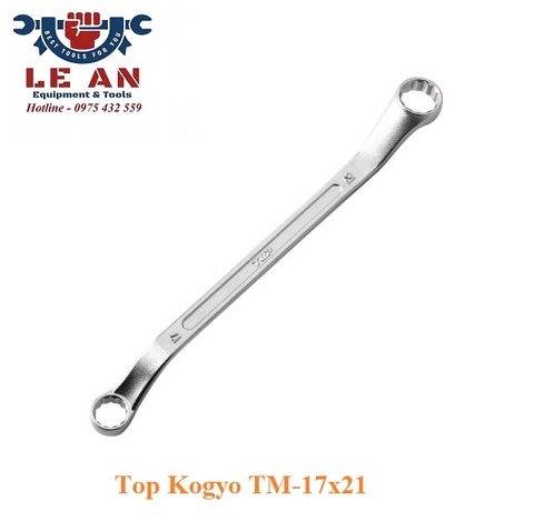 Cờ lê 2 đầu vòng TOP KOGYO TM-17x21 (Japan)