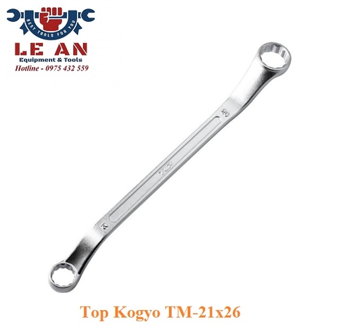 Cờ lê 2 đầu vòng TOP KOGYO TM-21x26 (Japan)