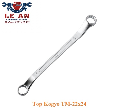Cờ lê 2 đầu vòng TOP KOGYO TM-22x24 (Japan)