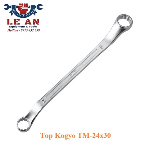 Cờ lê 2 đầu vòng TOP KOGYO TM-24x30 (Japan)