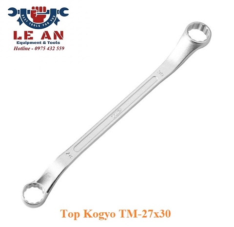 Cờ lê 2 đầu vòng TOP KOGYO TM-27x30 (Japan)