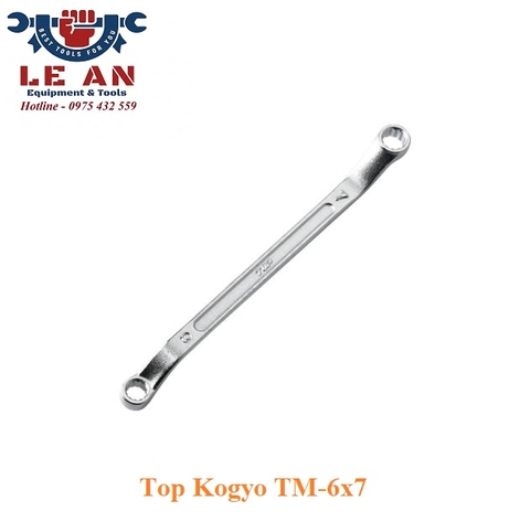 Cờ lê 2 đầu vòng TOP KOGYO TM-6x7 (Japan)
