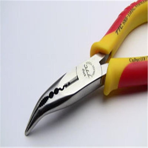 Kìm nhọn mũi cong đa năng bằng thép không gỉ 150mm TSUNODA SMB-150DG