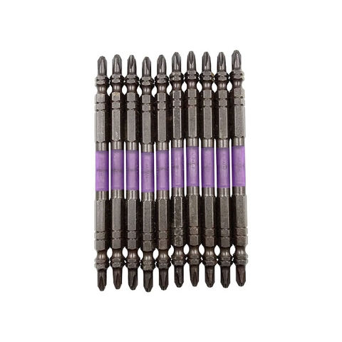 Vỉ 10 mũi vít 2 đầu có từ tính ANEX ABRS-14M+2x110