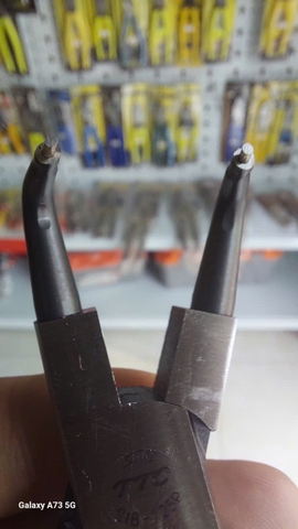 Kìm bóp phe mũi cong 5 inch TSUNODA SIB-125P