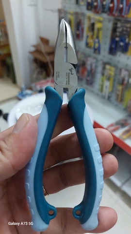 Kìm nhọn mũi cong tác động mạnh 150mm TSUNODA PW-222DG