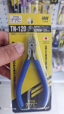 Kìm cắt cổng nhựa lưỡi mỏng 120mm TSUNODA TN-120