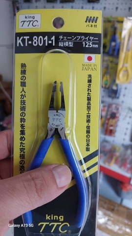 Kìm bấm dây xích 2 chiều 125mm TSUNODA KT-801-1