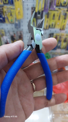 Kìm xiết và cắt dây rút nhựa 100mm có lò xo TSUNODA KBN-100S