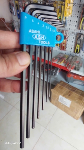 Bộ lục giác thường dài 1.5-6mm  ASAHI ALS0770