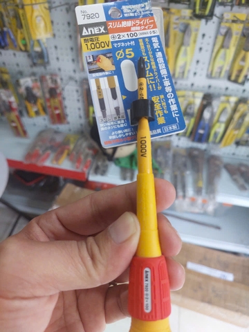 Tô vít cách điện cán tròn ANEX No.7920+2x100