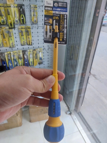 Tô vít cách điện cán tròn ANEX No.7900-6x150