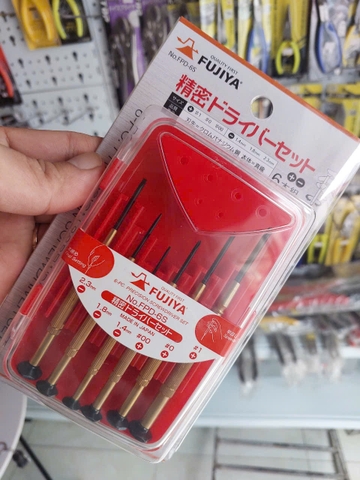 Bộ dụng cụ vặn đồng hồ Japan Fujiya No.FPD-6S