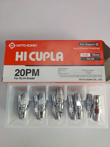 Đầu nối nhanh khí nén NITTO 20PM