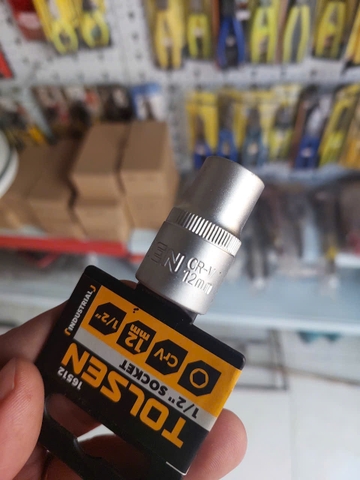 ĐẦU TÍP LỤC GIÁC 1/2'' 12mm TOLSEN 16512