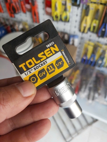 ĐẦU TÍP LỤC GIÁC 1/2'' 11mm TOLSEN 16511