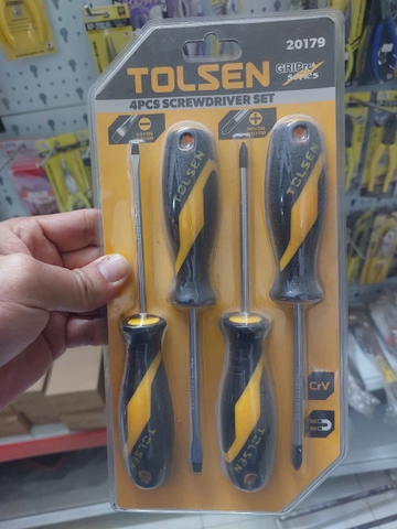 BỘ TUA VÍT CÁN MỀM 4PCS TOLSEN 20179