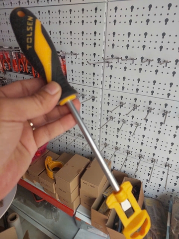 TÔ VÍT CÁN MỀM 8.0x150mm (-) TOLSEN 20005