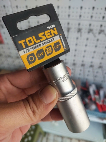 ĐẦU TÍP LỤC GIÁC DÀI 1/2''  TOLSEN 16570