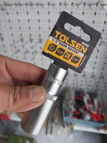 ĐẦU TÍP LỤC GIÁC DÀI 1/2''  TOLSEN 16569