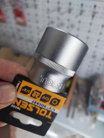 ĐẦU TÍP LỤC GIÁC 1/2'' 30mm TOLSEN 16530