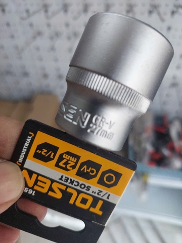 ĐẦU TÍP LỤC GIÁC 1/2'' 27mm TOLSEN 16527