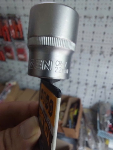 ĐẦU TÍP LỤC GIÁC 1/2'' 22mm TOLSEN 16522